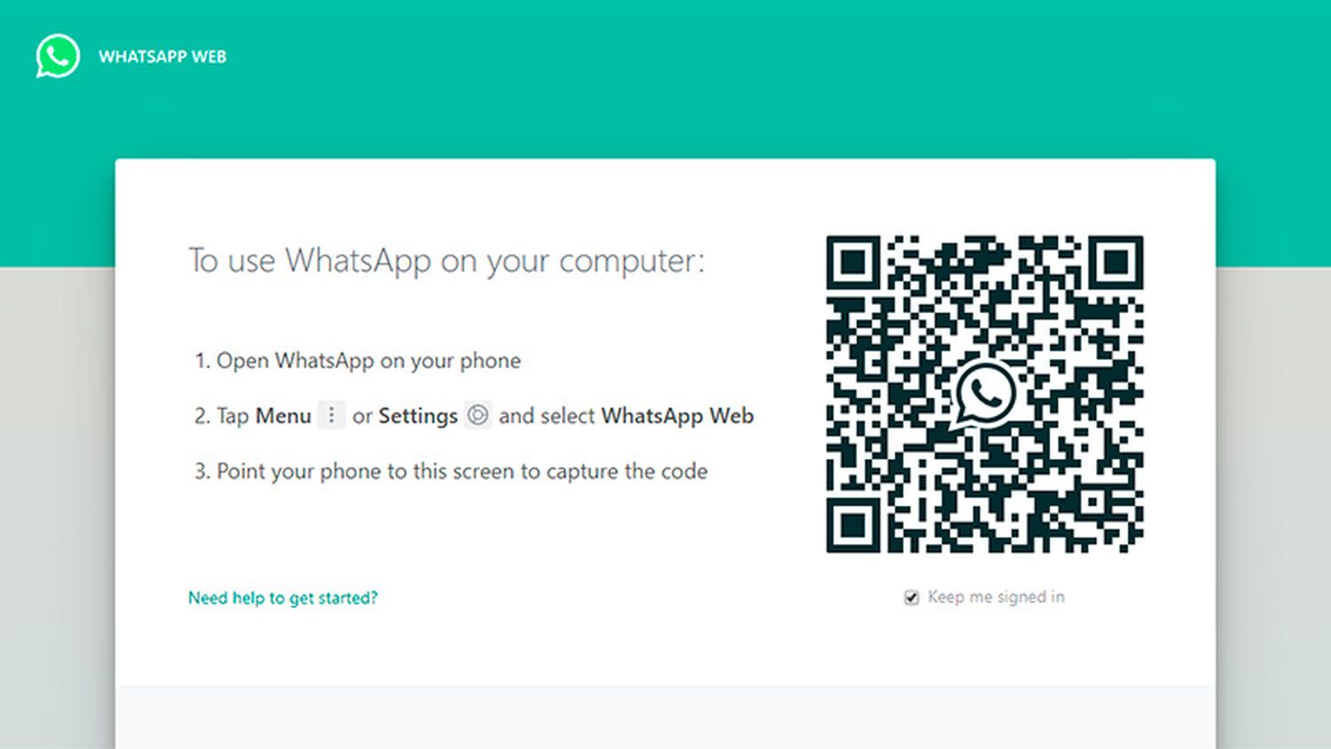 La versión web de WhatsApp cambió su idioma y está en inglés