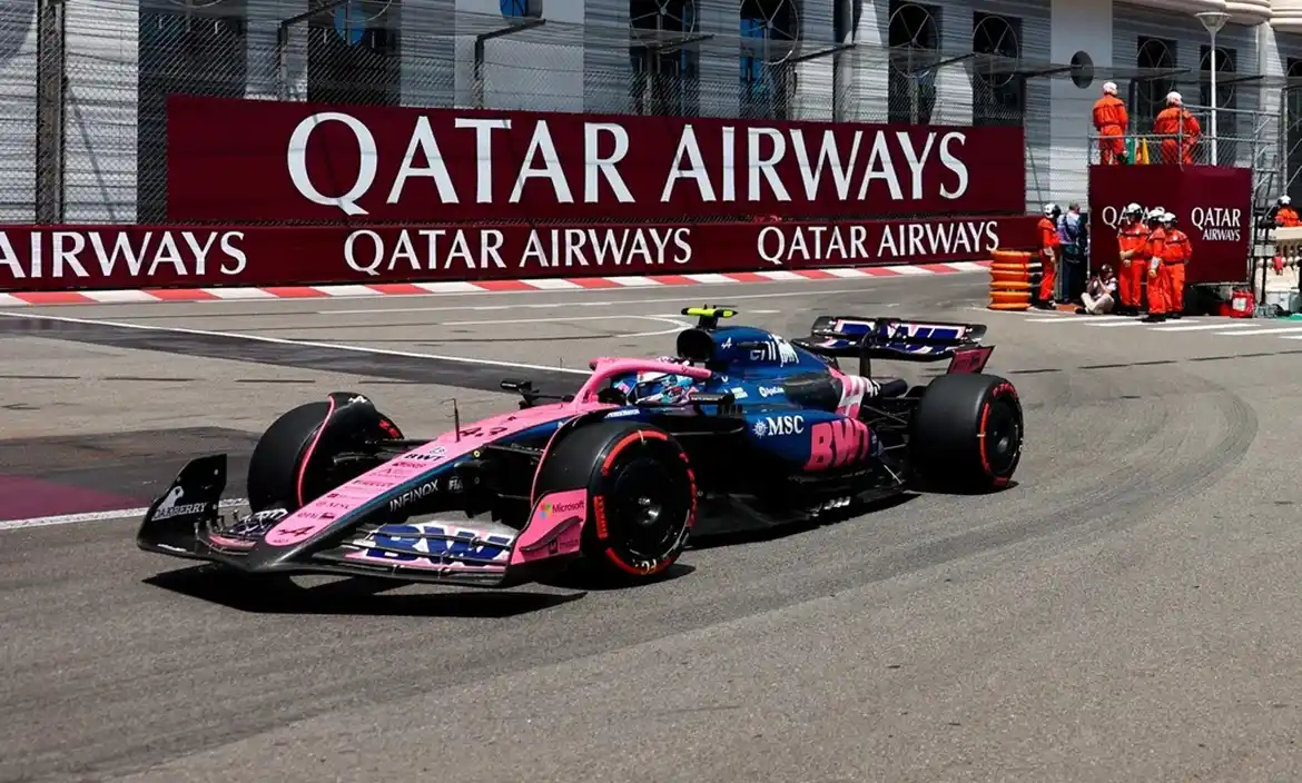 Fórmula 1: preocupante actuación de Colapinto, que terminó último en las prácticas libres 2 del GP de Mónaco