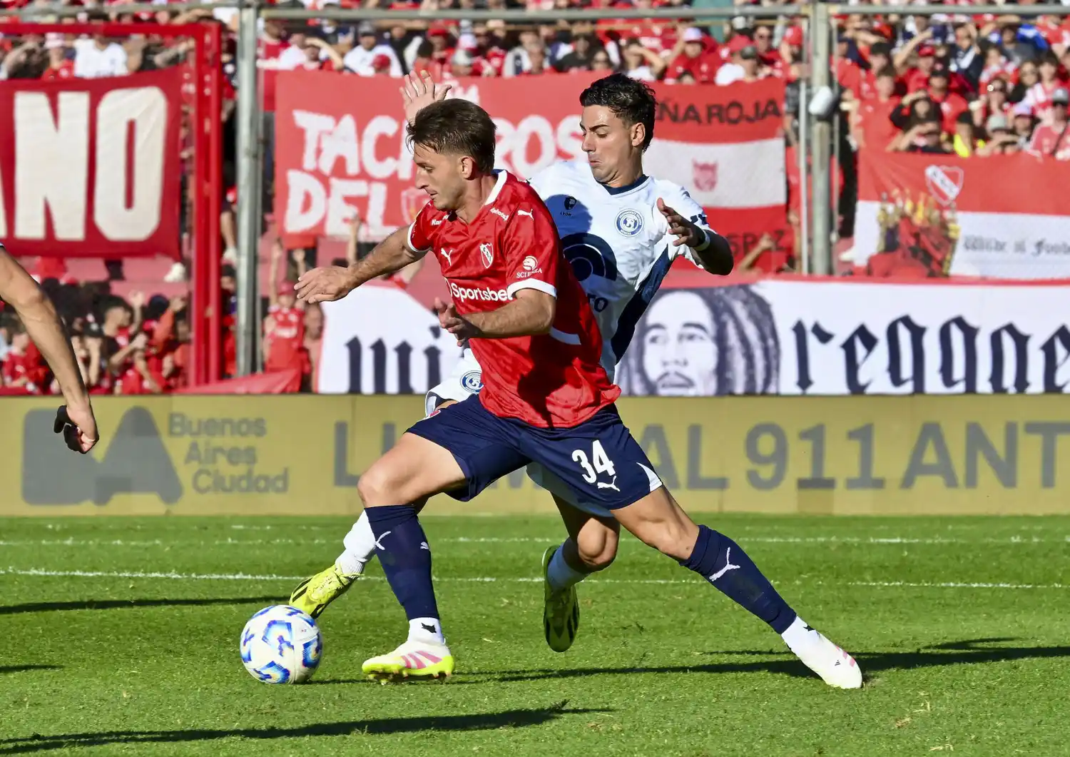 Matías Giménez es uno de los delanteros de Independiente.