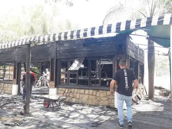 �SDe alguna manera me voy a volver a levantar⬝,  dijo el dueño del local incendiado