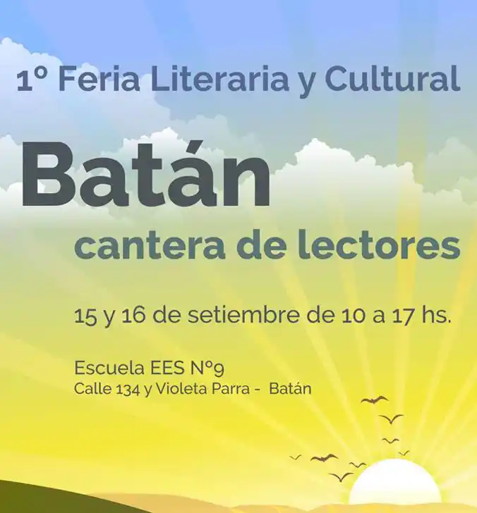 Realizarán en Batán la 1ª Feria Literaria y Cultural