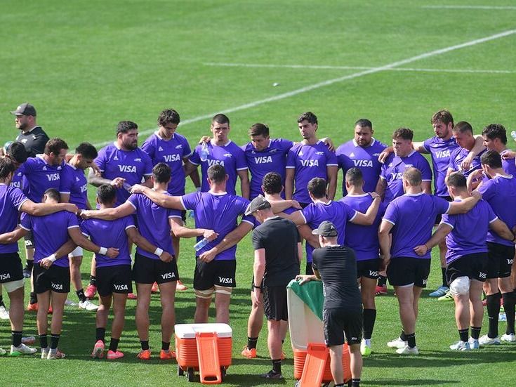 Los Pumas se preparan para el sábado y entrenaron en el Kempes.Foto:Pedro Castillo / La Voz