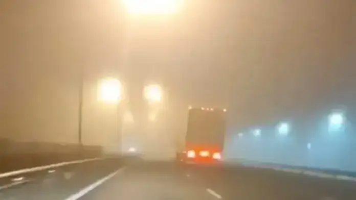 Por la niebla, hay “corte total con modalidad de tránsito asistido” en Brazo Largo – Zárate
