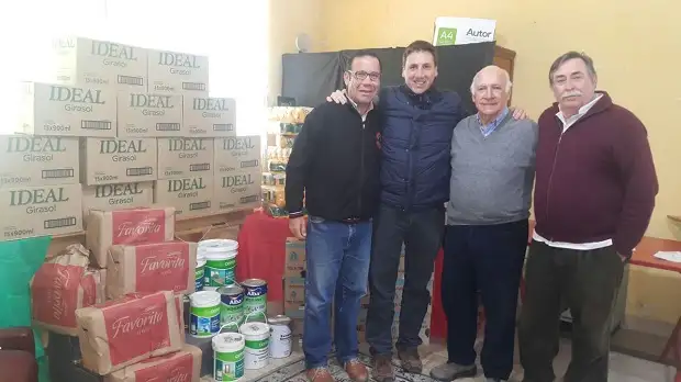 “Ilusiones” entregó mercadería recaudada en una presentación