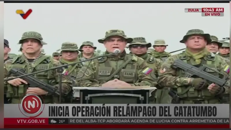 Padrino López: «Operación Relámpago del Catatumbo» garantiza la soberanía de Venezuela