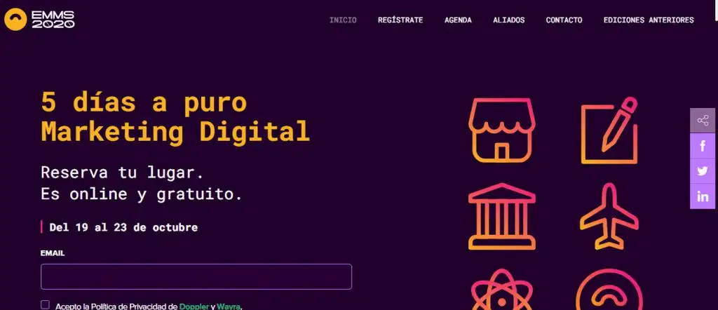 Comienza el EMMS20, 5 días a puro Marketing Digital