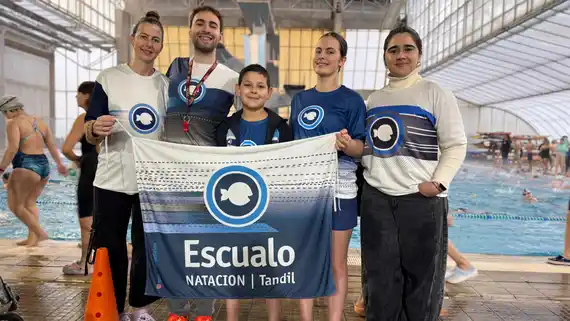 Con Castillo y Pucheta, Escualo participó en el Atlantis Primavera