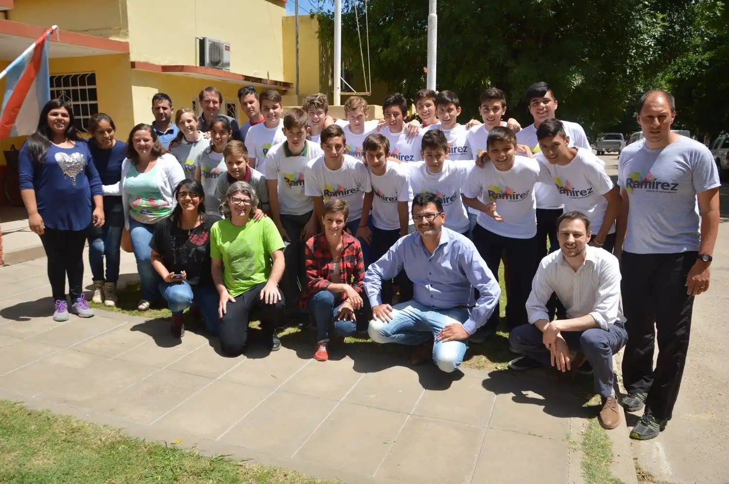 Vergara recibió a la delegación ramirense que participó de los Juegos Deportivos Evita