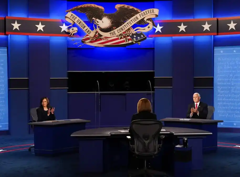 Entre contradicciones y promesas: Kamala Harris y Mike Pence se enfrentaron en debate