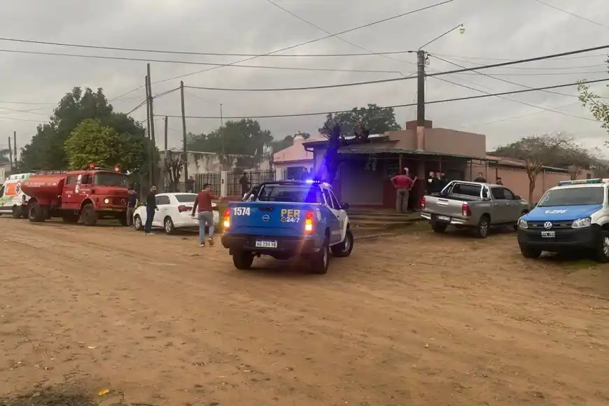 Conmoción en Entre Ríos: un joven asesinó a una mujer e incendió su casa