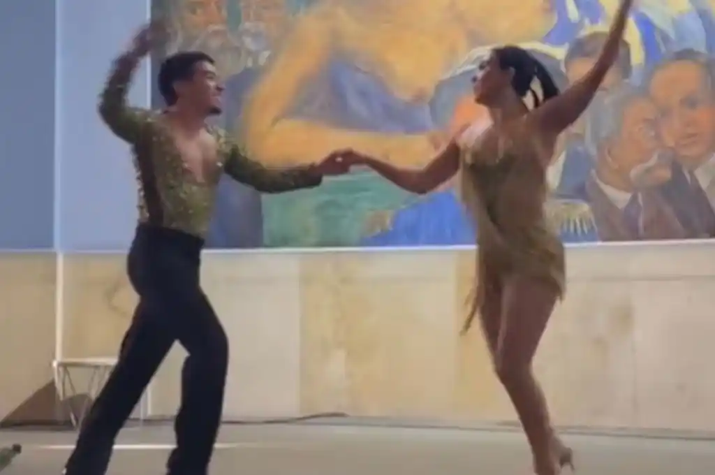 Una accidentada presentación