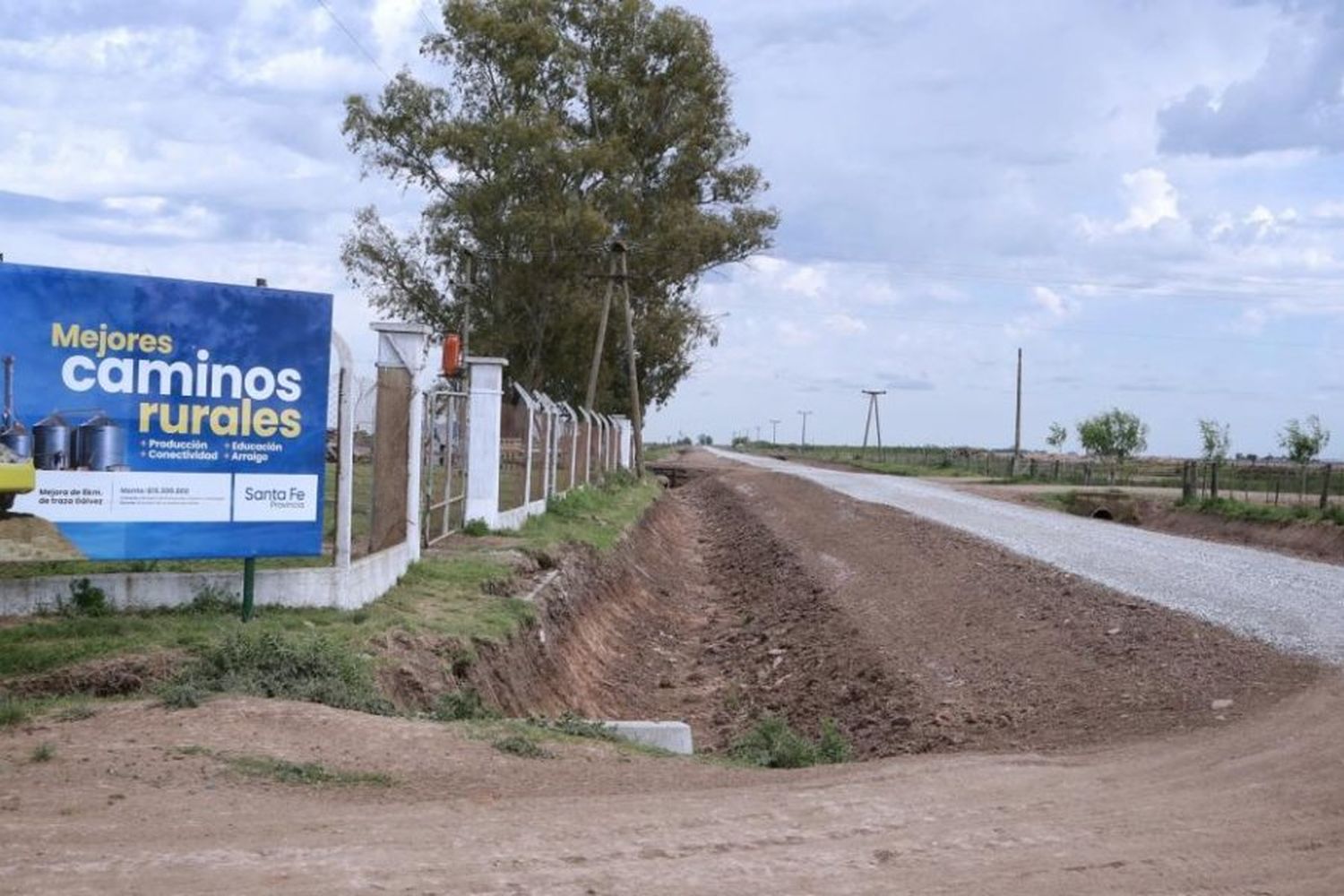 Inauguraciones del Programa "Caminos de la Ruralidad" en el Departamento Castellanos