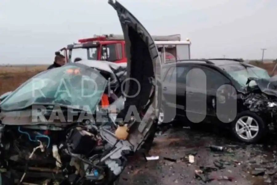 Impactante choque fatal en la Ruta Provincial 1: tres personas murieron, entre ellos un niño de 10 años