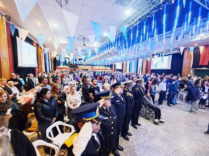 Encuentro de Peñas Folclóricas para festejar la Independencia