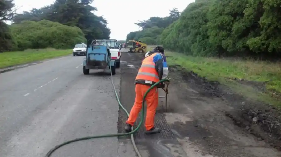 El lunes iniciarán obras de mantenimiento en la Ruta 2