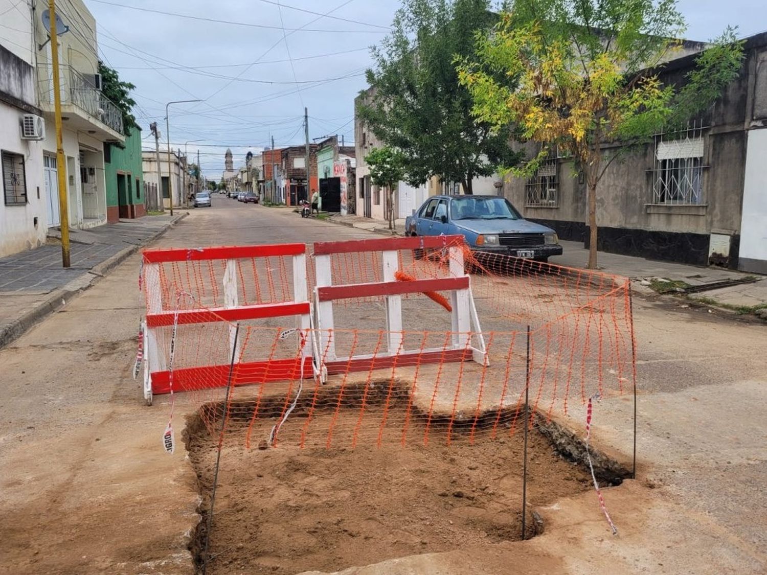 Realizan obras de bacheo y mejoramiento vial en distintos puntos de la ciudad