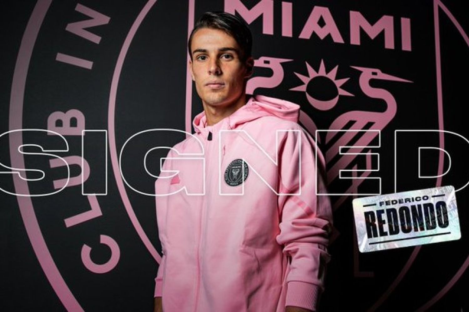 Federico Redondo fue presentado como nuevo jugador de Inter Miami