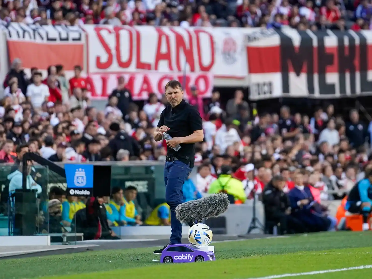 Eduardo Coudet, DT de River.