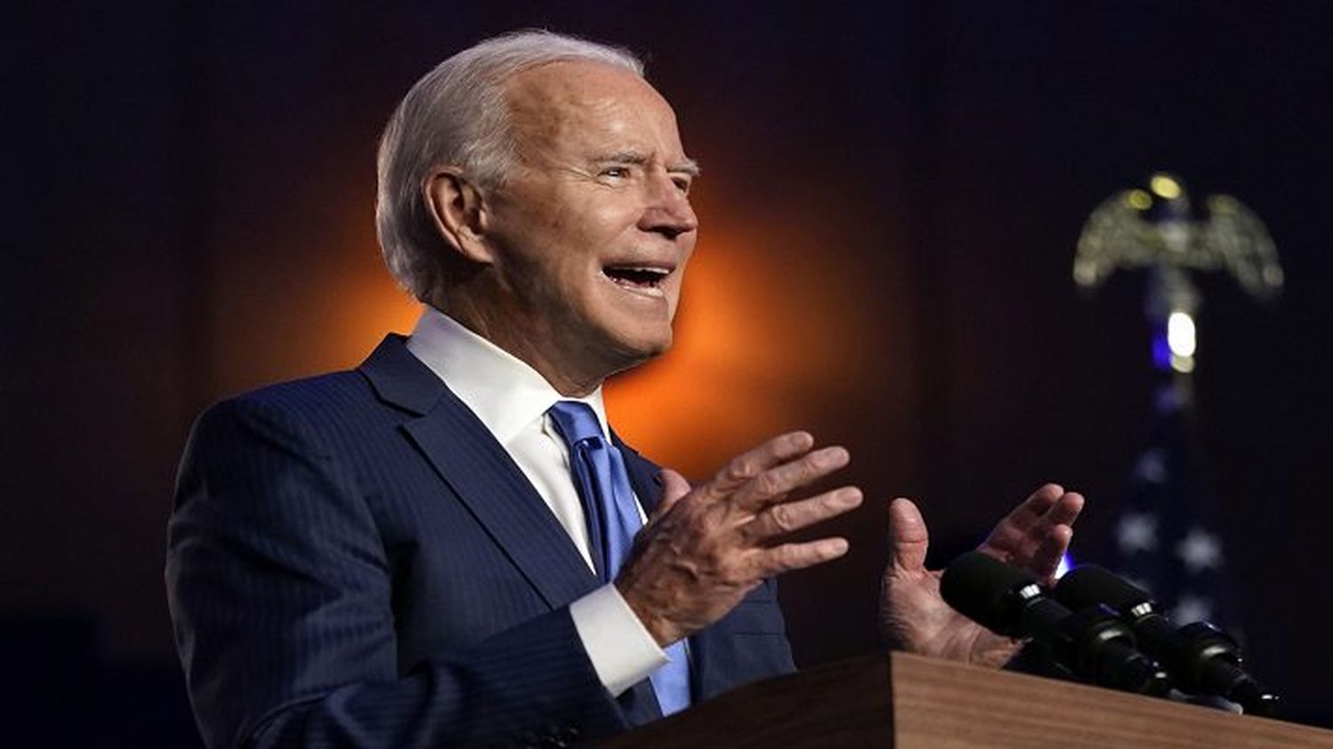 “Es hora de que nos unamos como nación”:  Joe Biden se siente seguro de que ocupará la Casa Blanca