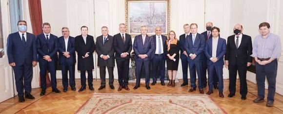 Bordet participó en la reunión de Gobernadores