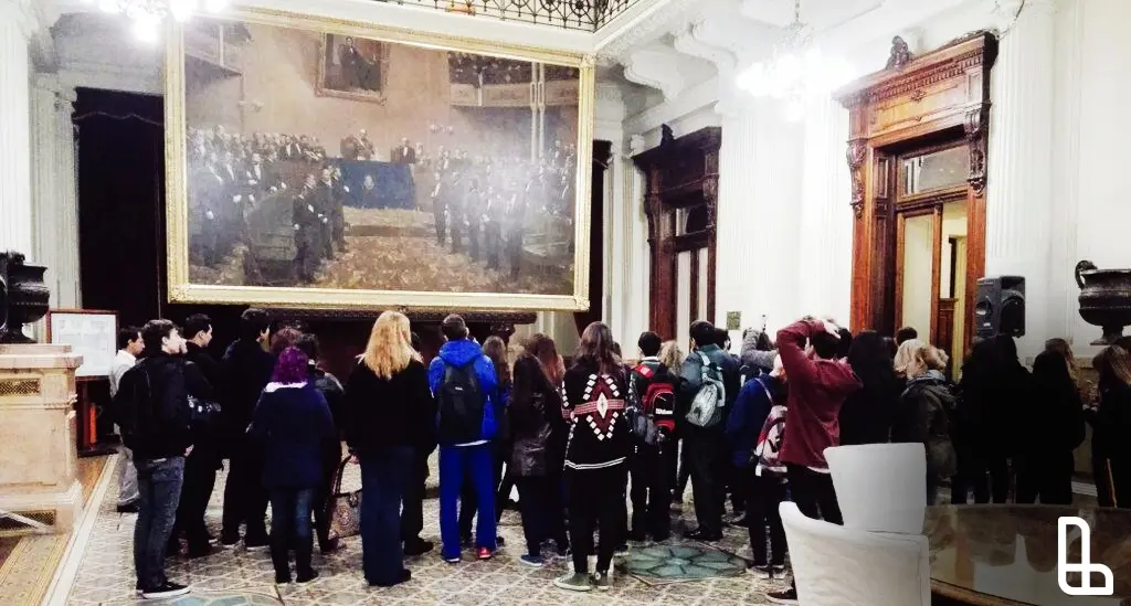 Parlamento Joven: Estudiantes de Lanús visitaron el Congreso