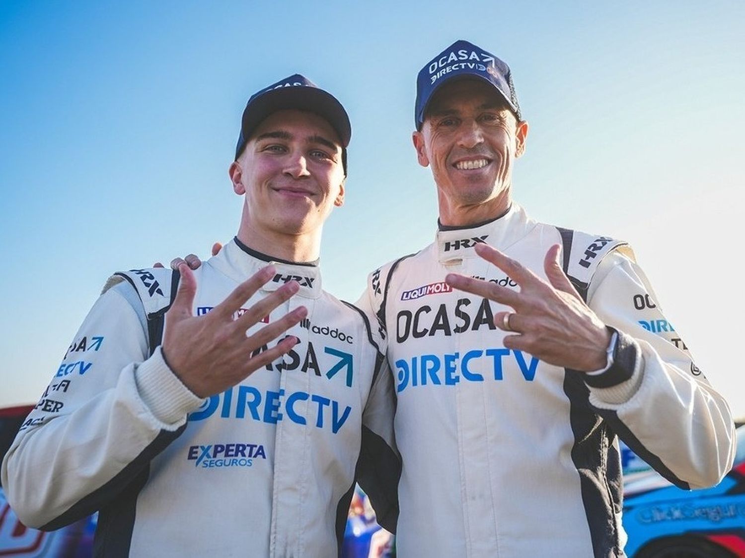 Leonel y Tiago Pernía probaron en Córdoba