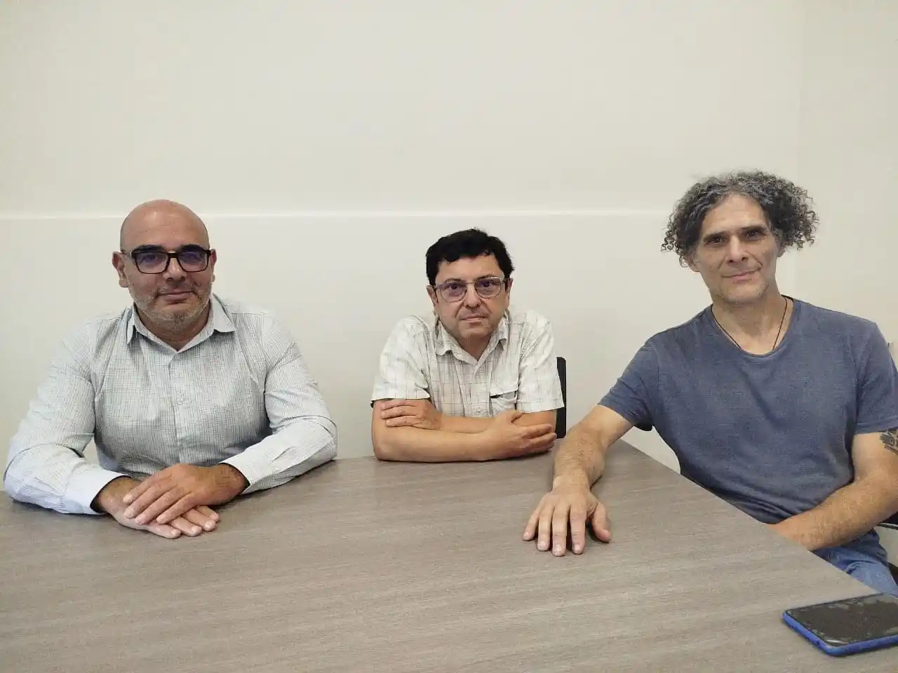 Claudio Aciti, José María Massa y Martín Vázquez presentaron la nueva oferta académica de la Unicen.