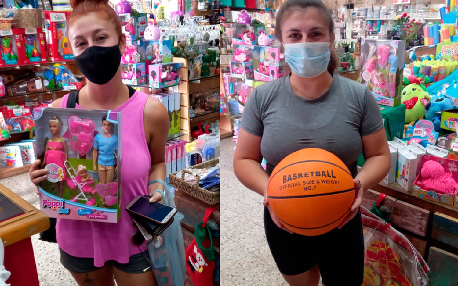 Sorteos en Sin Galera: Brenda y Mariela con sus premios de La Bomba