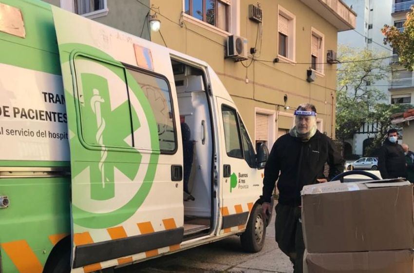 COVID-19: llegaron los insumos sanitarios de China a Mar del Plata