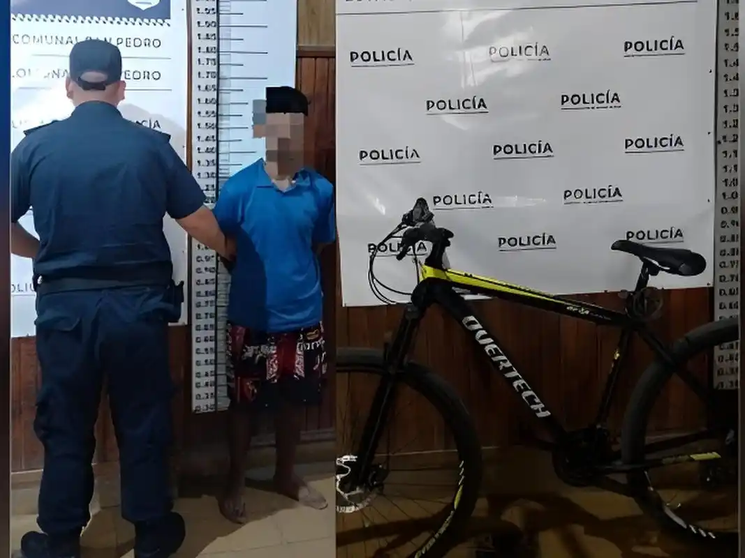 La bicicleta fue restituida a la familia del adolescente.