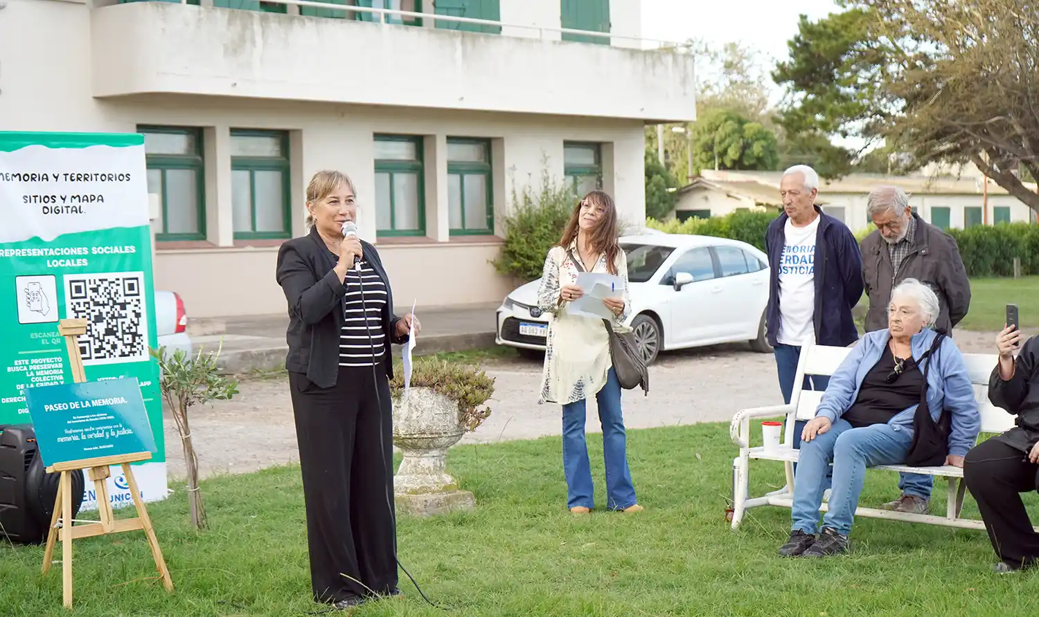 Mensaje. Prosecretaria, Marcela Mastrocola