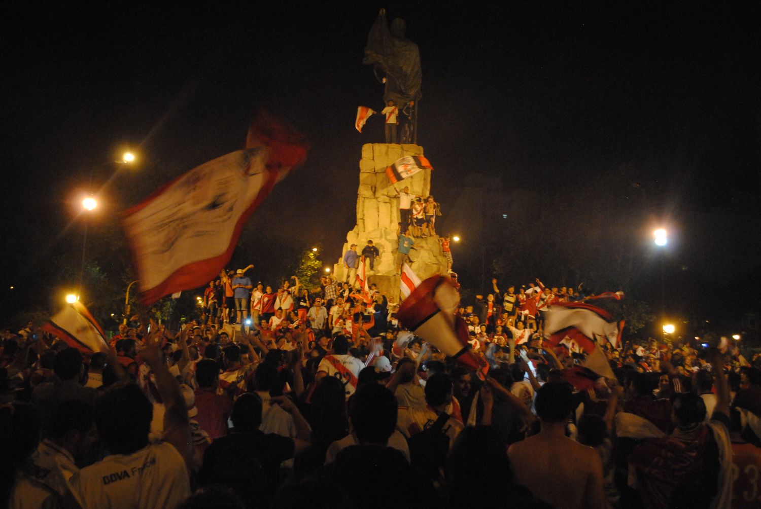 Copa Argentina: Los hinchas de River celebraron en toda la Provincia