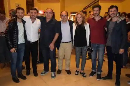 Saladillo: El Intendente en la presentación de la película "Soldado Argentino sólo conocido por Dios"