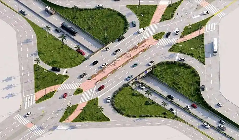 Quieren reemplazar las rotondas de la avenida Champagnat de Mar del Plata