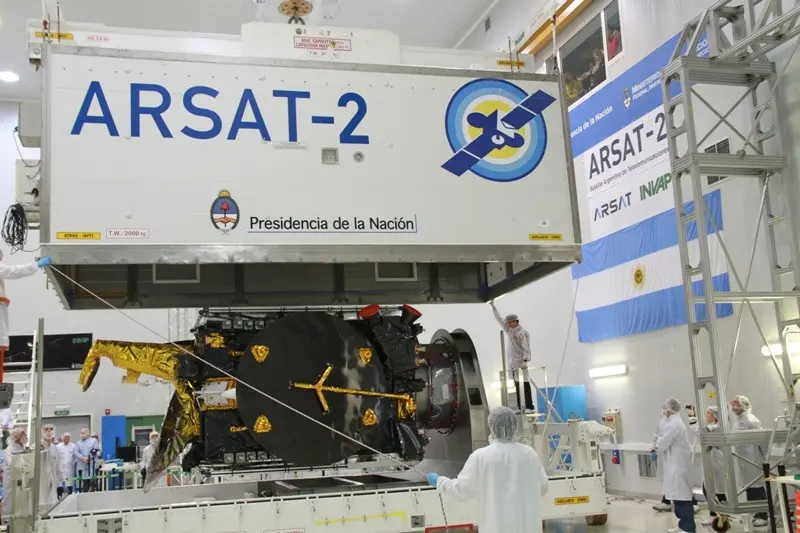 Arsat-2 despega el miércoles
