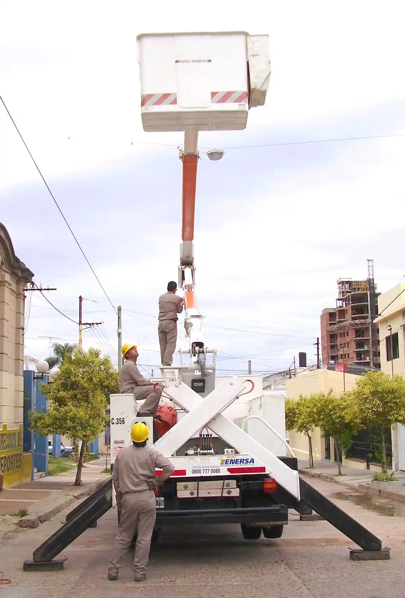 Corte programado de Enersa en Crespo