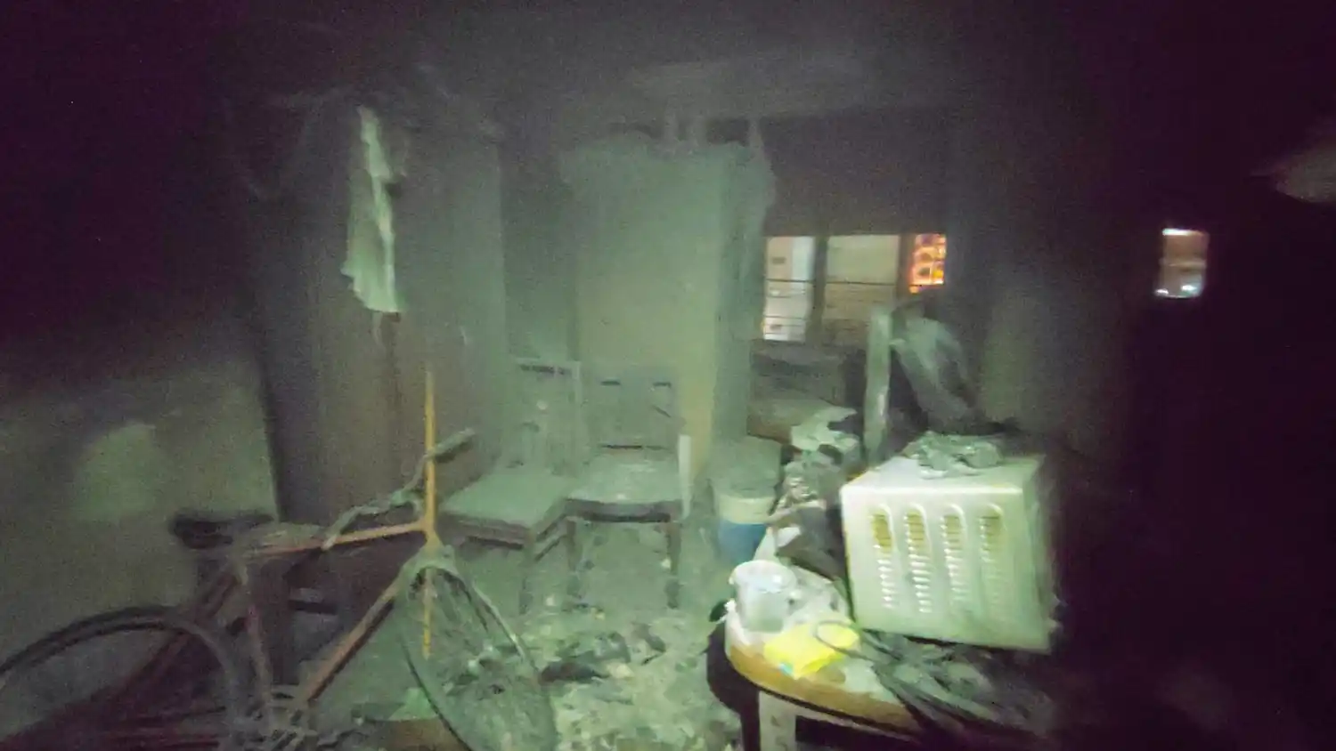 No había moradores al momento del siniestro