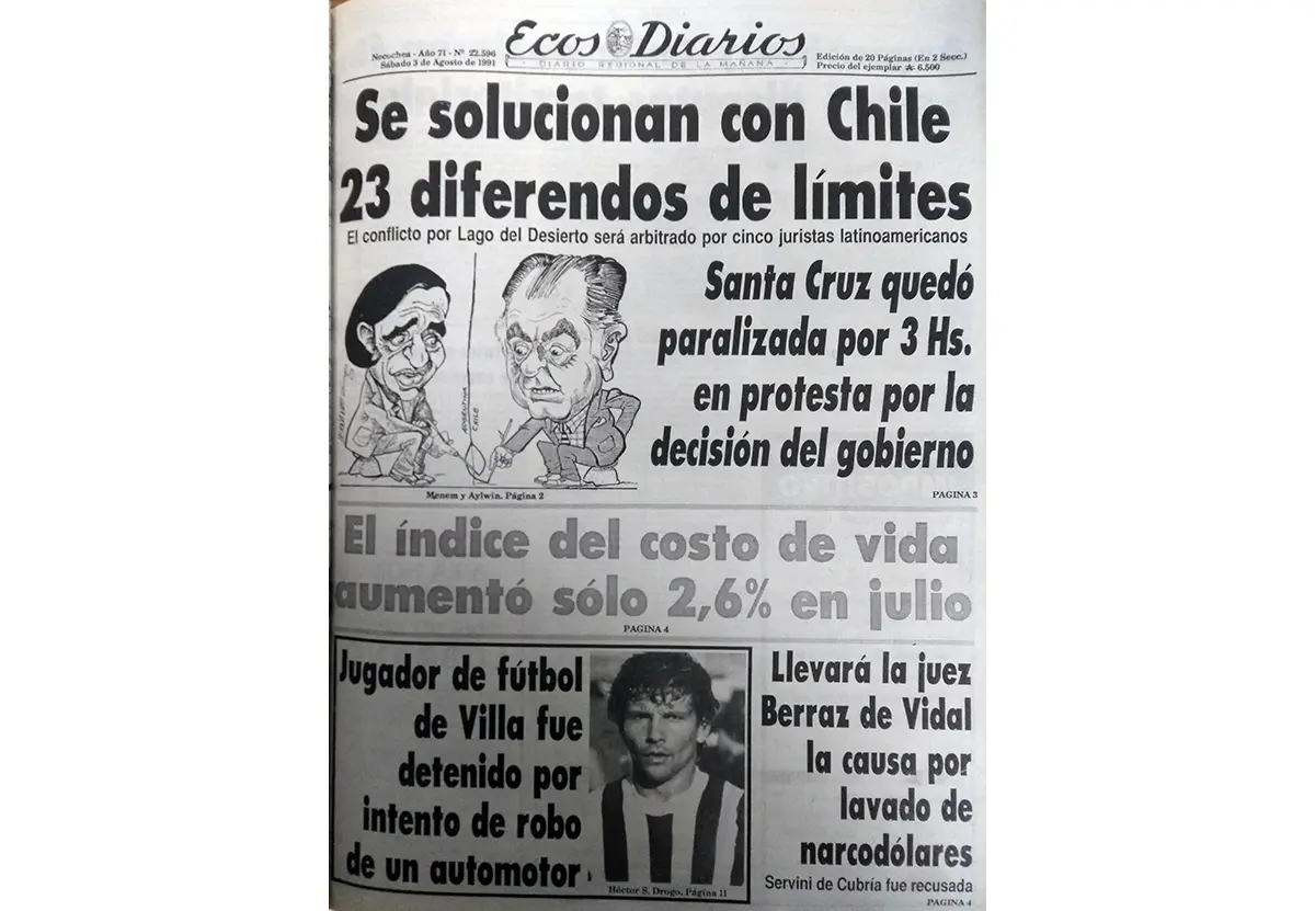 Sábado 3 de Agosto de 1991