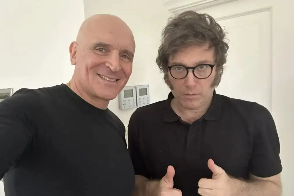 El presidente Milei y Espert