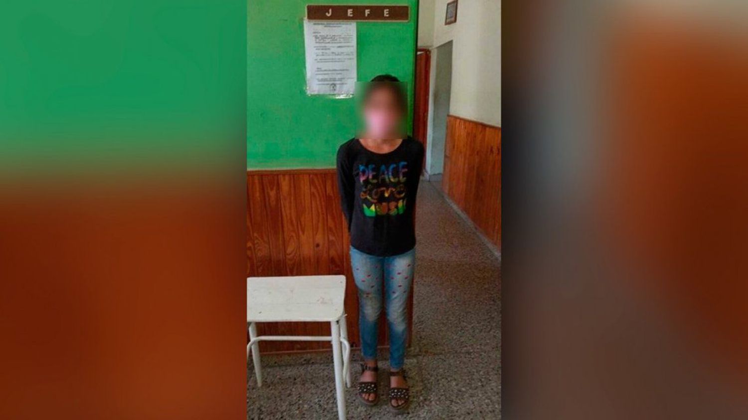 Insólito: una nena de 10 años estuvo detenida por no llevar barbijo