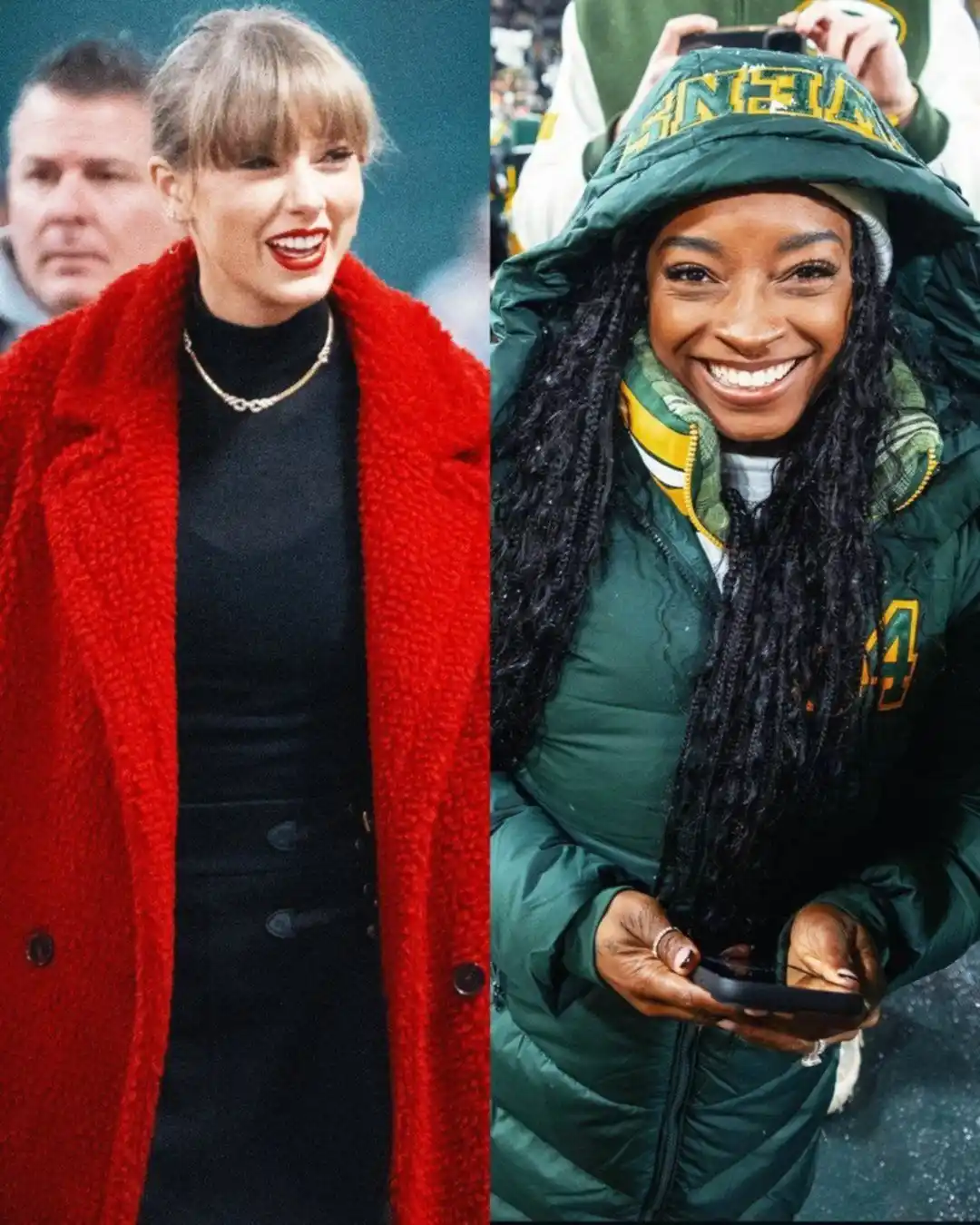 Taylor Swift vs Simone Biles: ¿quién ganó el duelo de NFL?