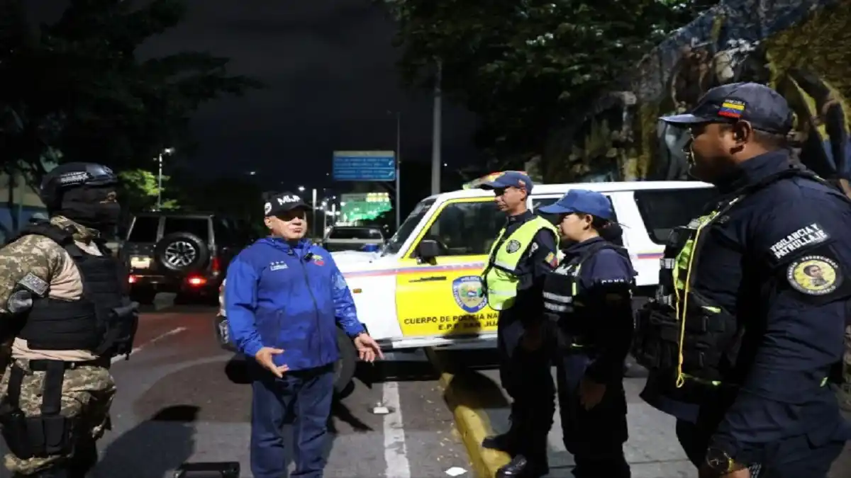 DIOSDADO INTENSIFICA operativos de seguridad: «demostramos que este país quiere vivir en paz»