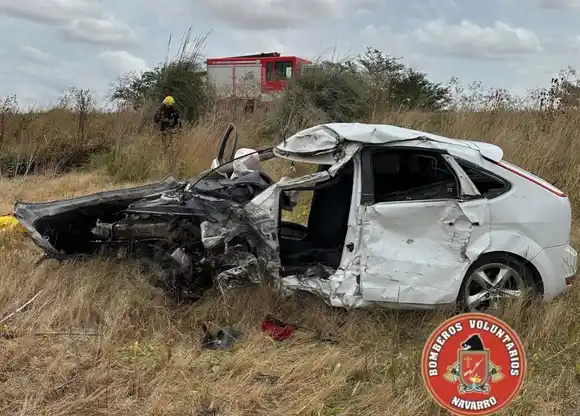 Femicidio en Navarro: Mató a la mujer, escapó, chocó en la ruta y murió