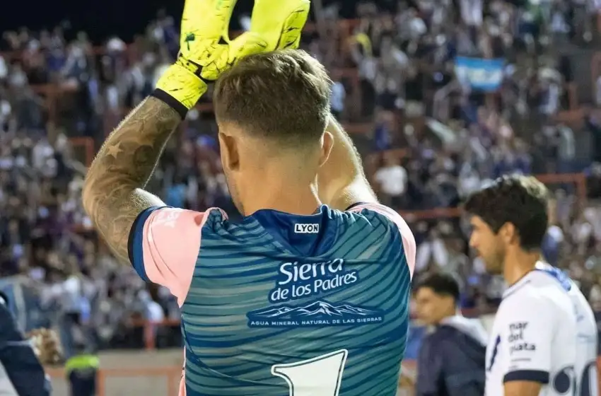 Juan Manuel Lungarzo en su primera temporada en Alvarado