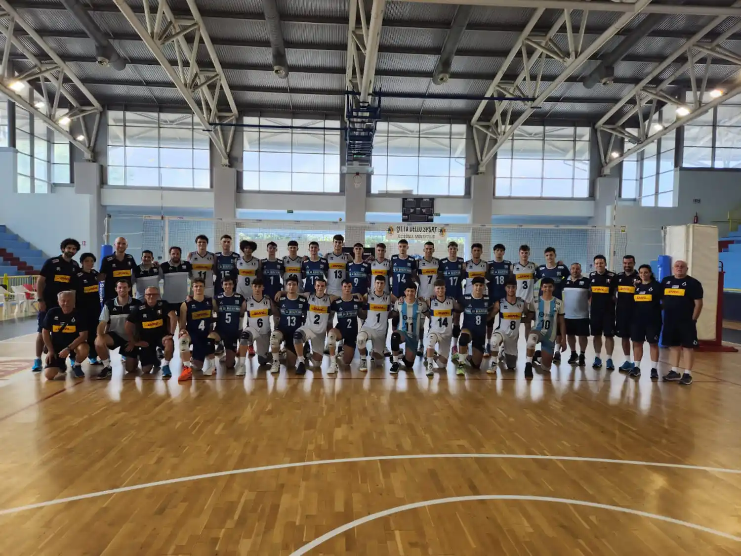 La Selección U19 con Juani Macció realizó una gira por Europa