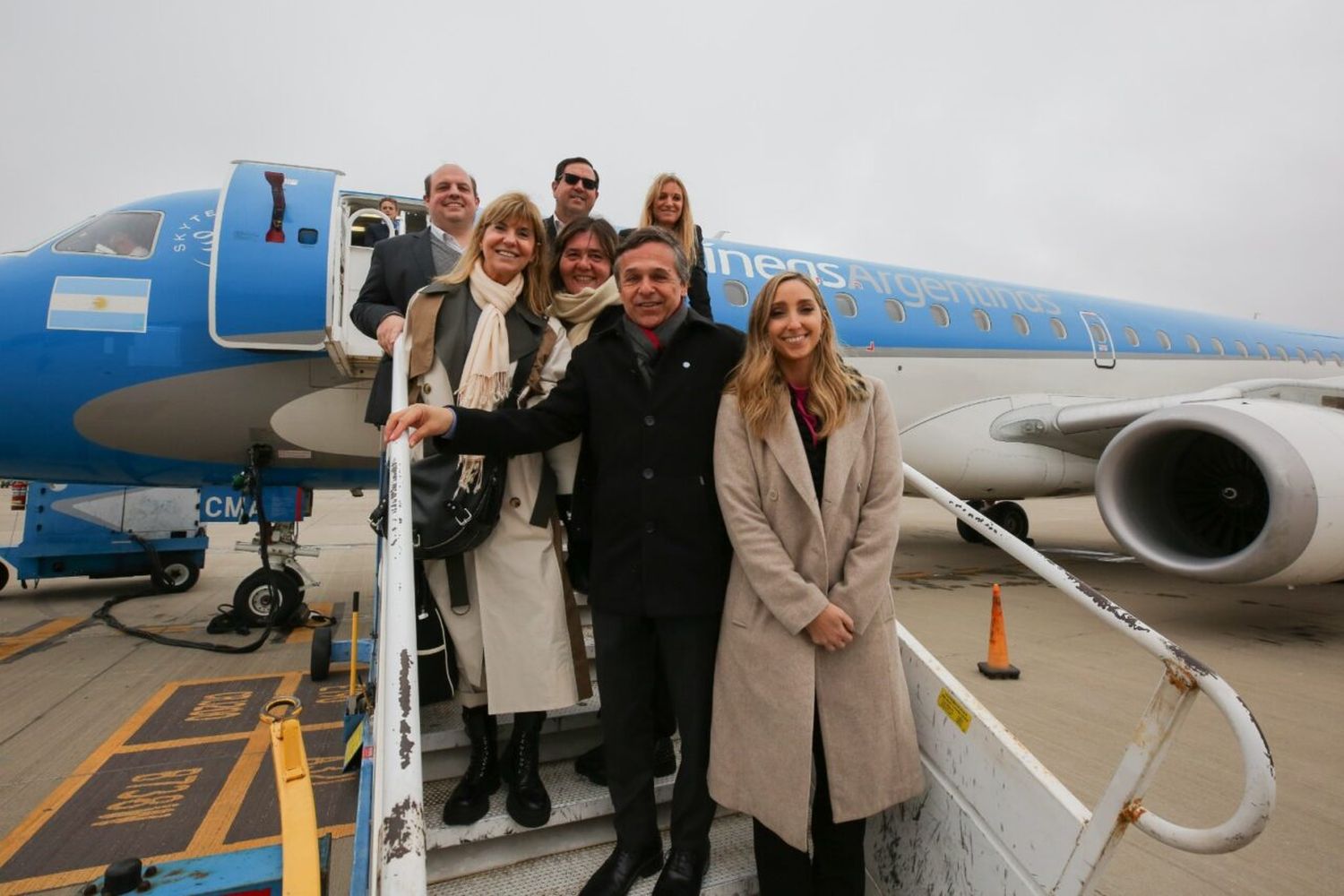 Aerolíneas realizó el vuelo inaugural de la ruta Reconquista – Buenos Aires