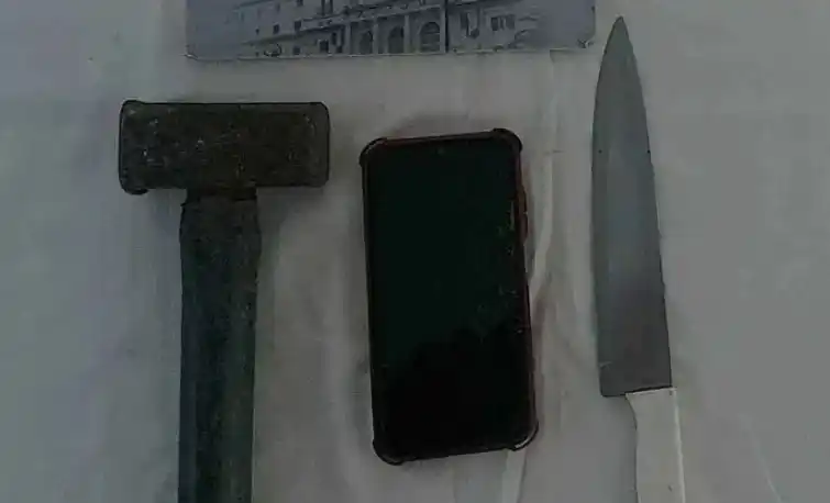 Mar del Plata: Mujer atacó con una maza y un cuchillo a su pareja y mordió a un policía