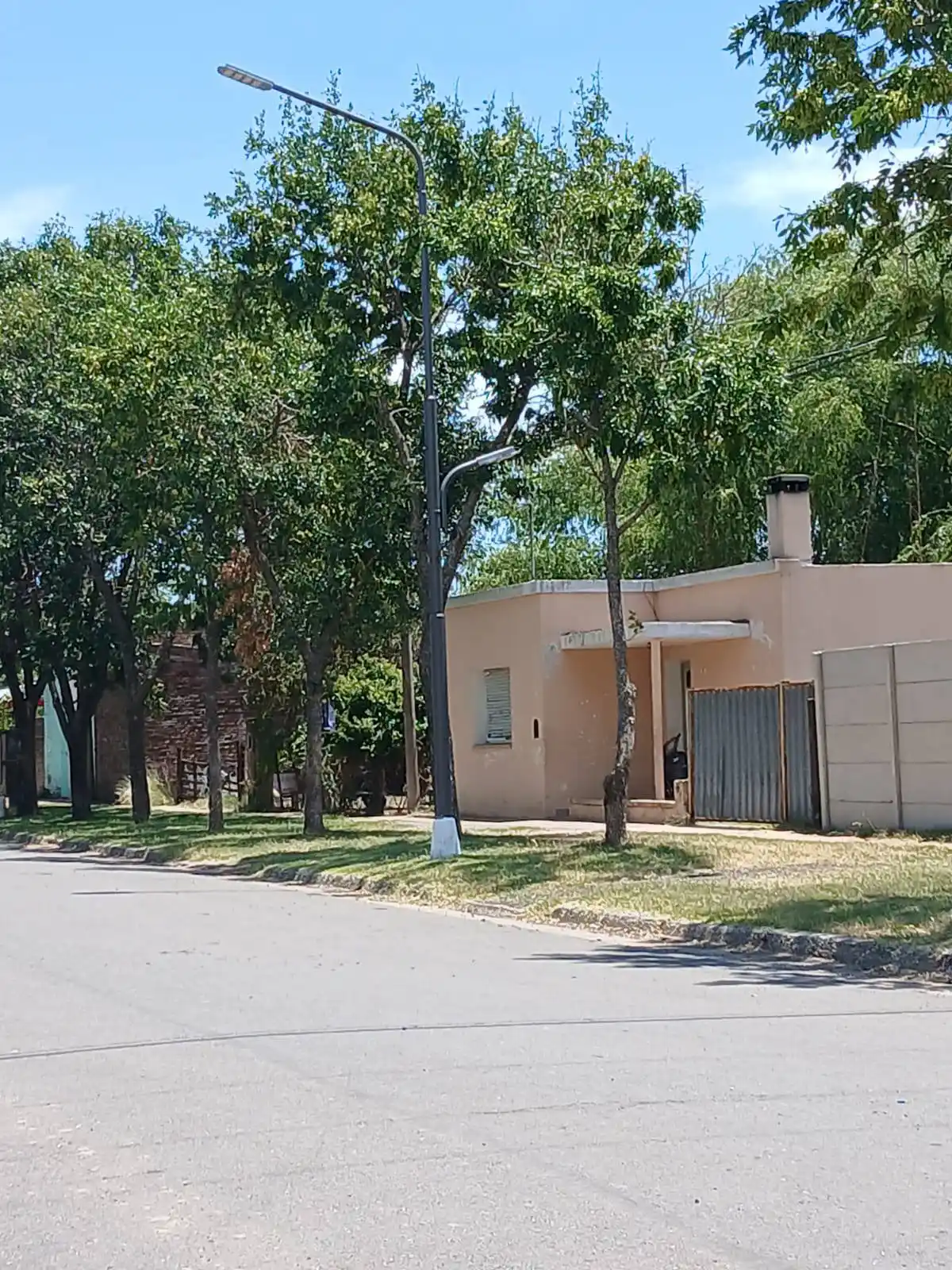 Columna de luz en Carme