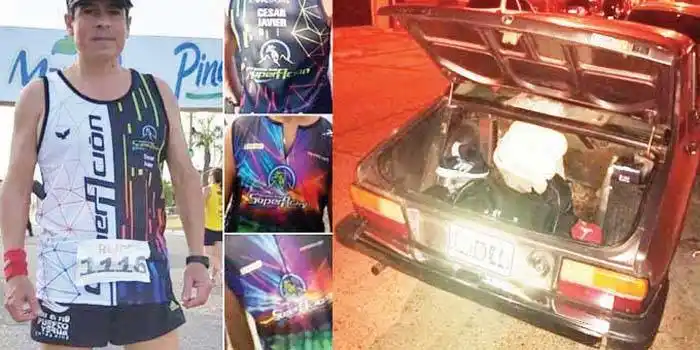 Les abrieron el baúl del auto mientras esperaban la premiación de la Maratón de Reyes