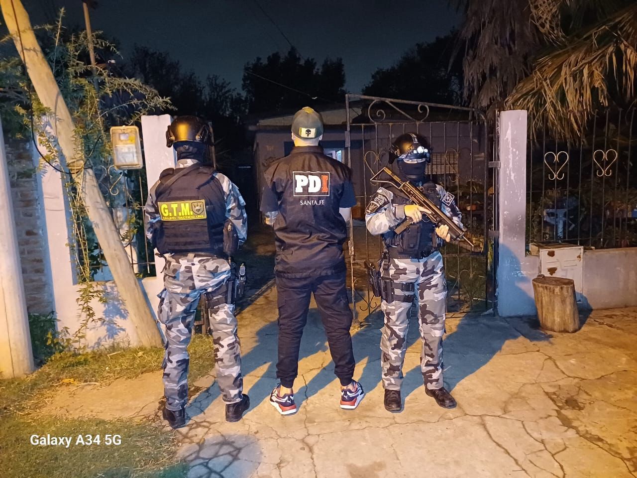 Detuvieron en Granadero Baigorria a un sospechoso por balear una vivienda
